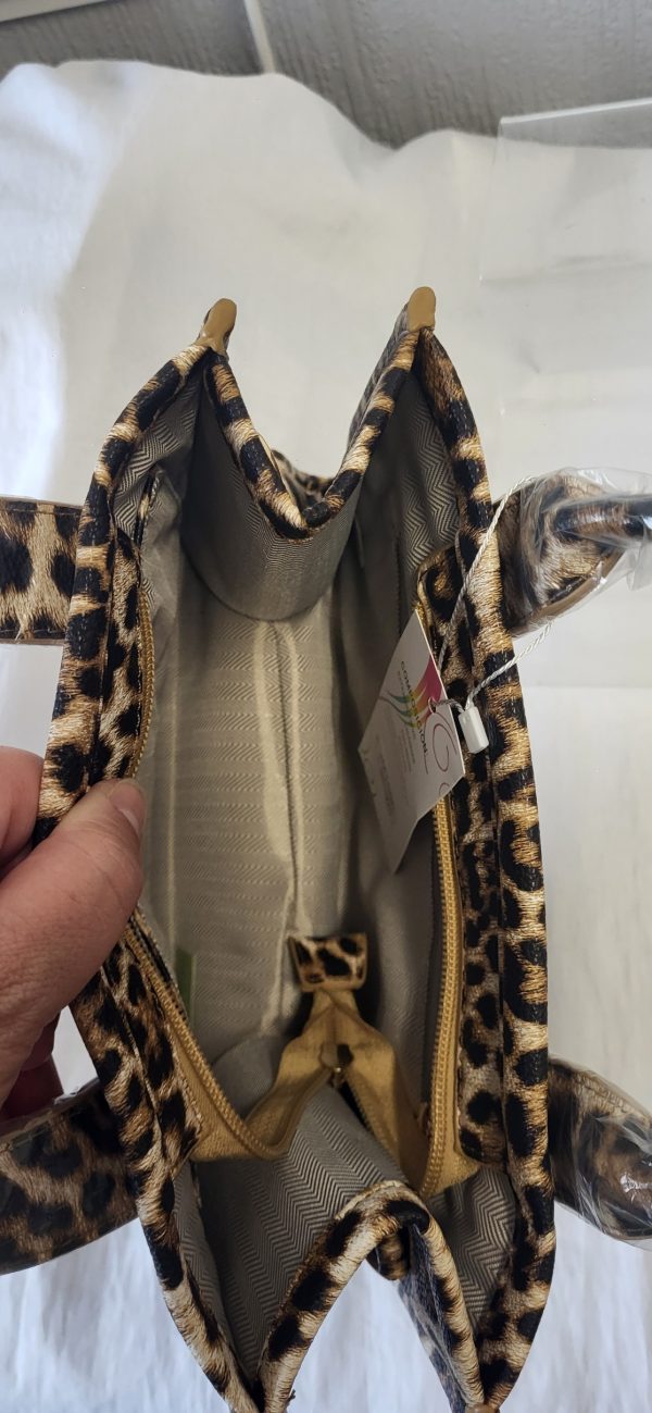 Small Tote Bag Light Brown - Image 8