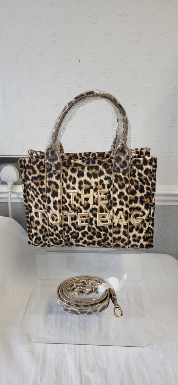 Small Tote Bag Light Brown - Image 3