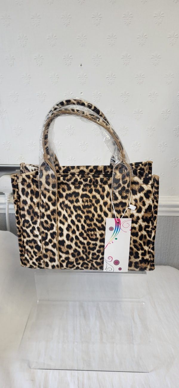 Small Tote Bag Light Brown - Image 6