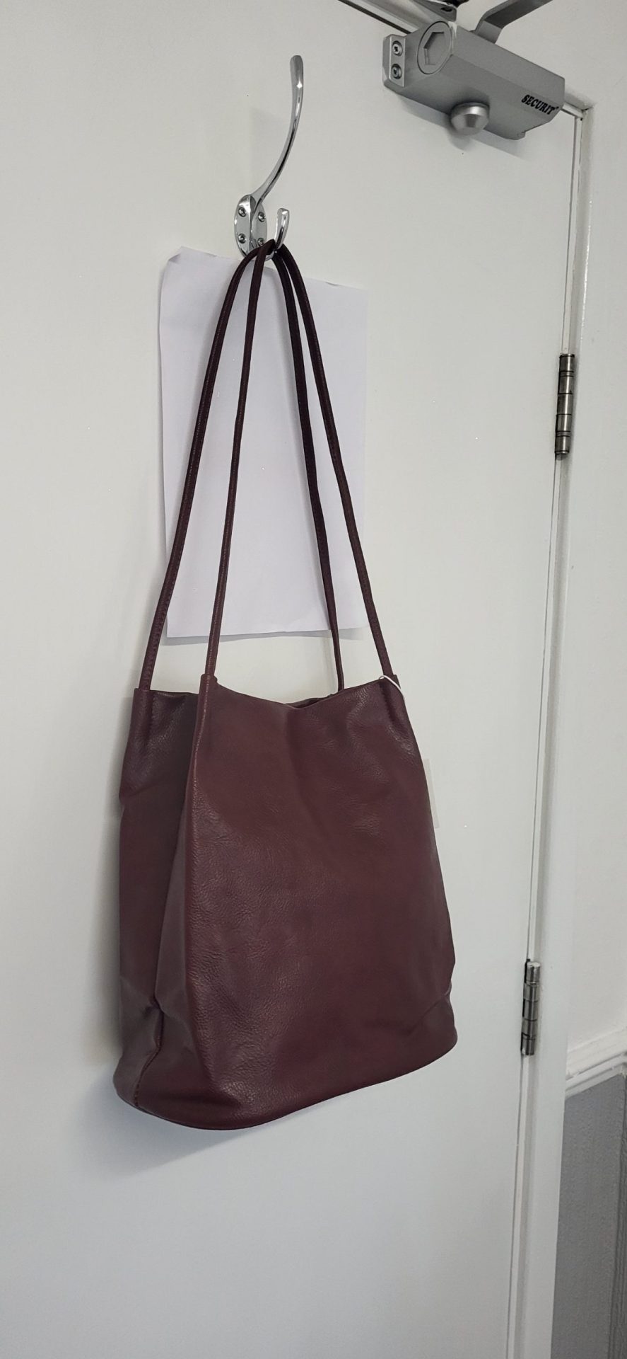 Shoulder Bag Burgundy - Image 7