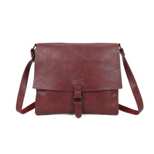 Satchel bag Wine
