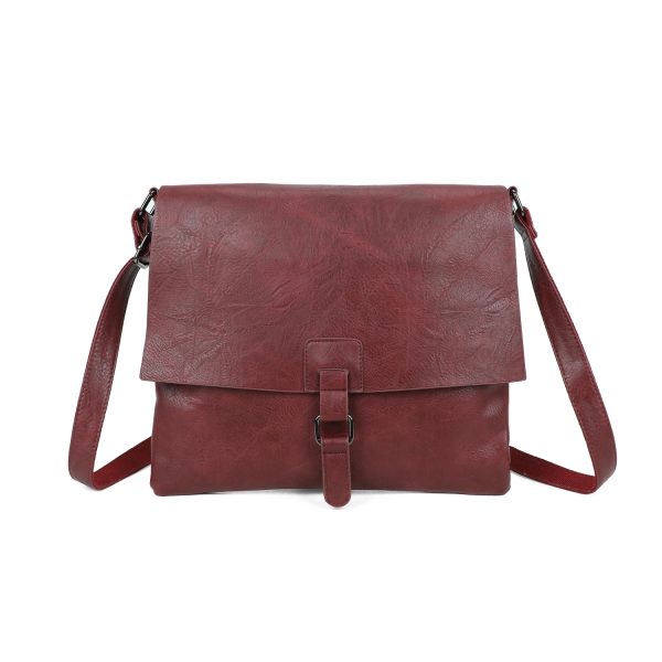 Satchel bag Wine