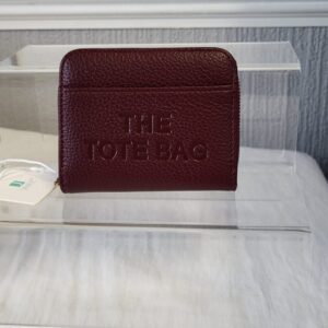 Burgundy RFID Medium Tote Purse