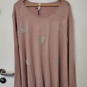 New Pink Sparkle Jumper One Size fits sizes 18 20 22 24
