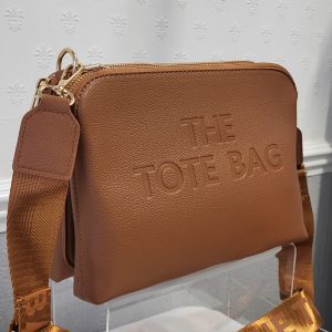 Brown Crossbody Zip Fastening Bag New Tags