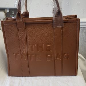 Brown Large Tote Bag