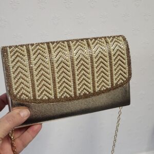 Gold Clutch Bag New REDUCED