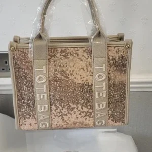 Beige Medium Size Tote Bag New