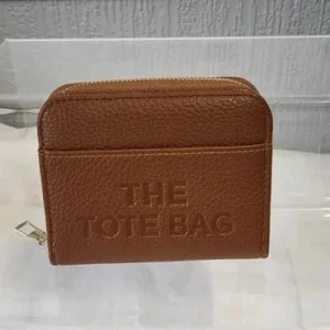 Brown RFID Medium Tote Purse