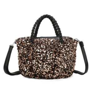 Rose Gold Sequin Grab Bag
