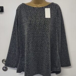 New Silver Sparkle Top One Size fits sizes 16 18 20 Great Price