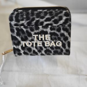 Black Card holder tote purse