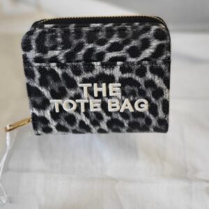 Black Card holder tote purse