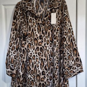 New Ladies Snake Print Top One Size fits sizes 18 20 22