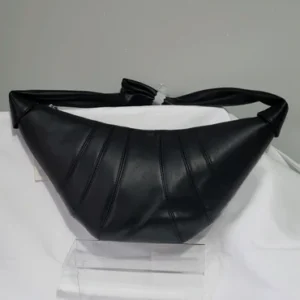 New Tags Ladies Black Half Moon Shoulder Bag