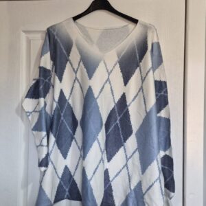 New Blue Diamond Lightweight Jumper One Size fits sizes 18 20 22