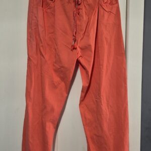 NEW Ladies Coral Stretchy Crinkle Magic Trousers One Size Fits 18 20 22 Size 2