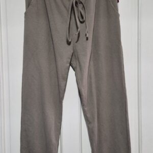 New Ladies Plain Joggers Mocha One Size fits sizes 10 12 14 16 Size 1