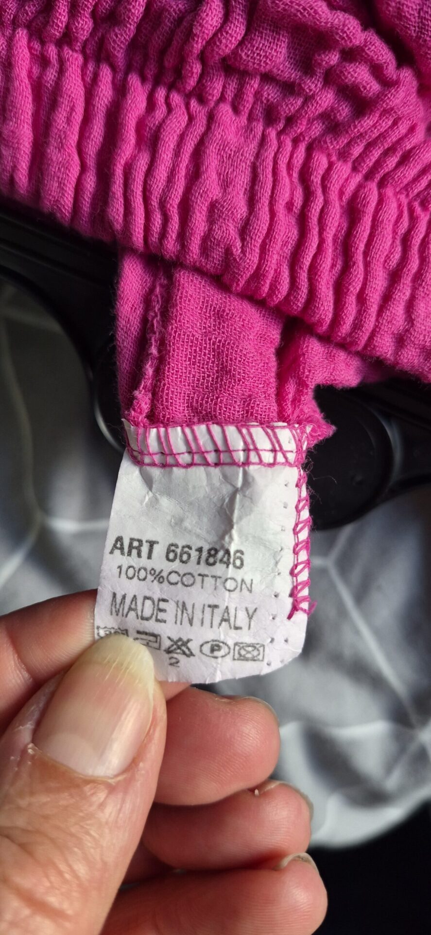 Lovely Cerise Pink Pattern Pocket Shorts One Size fits sizes 16-22 - Image 4