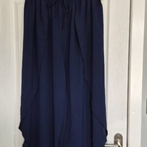 New Ladies Navy Blue Trousers One Size fits sizes 16 18 20 22