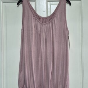 New Ladies Pale Pink Sleeveless Sun Top One size fits sizes 10 12 14 16