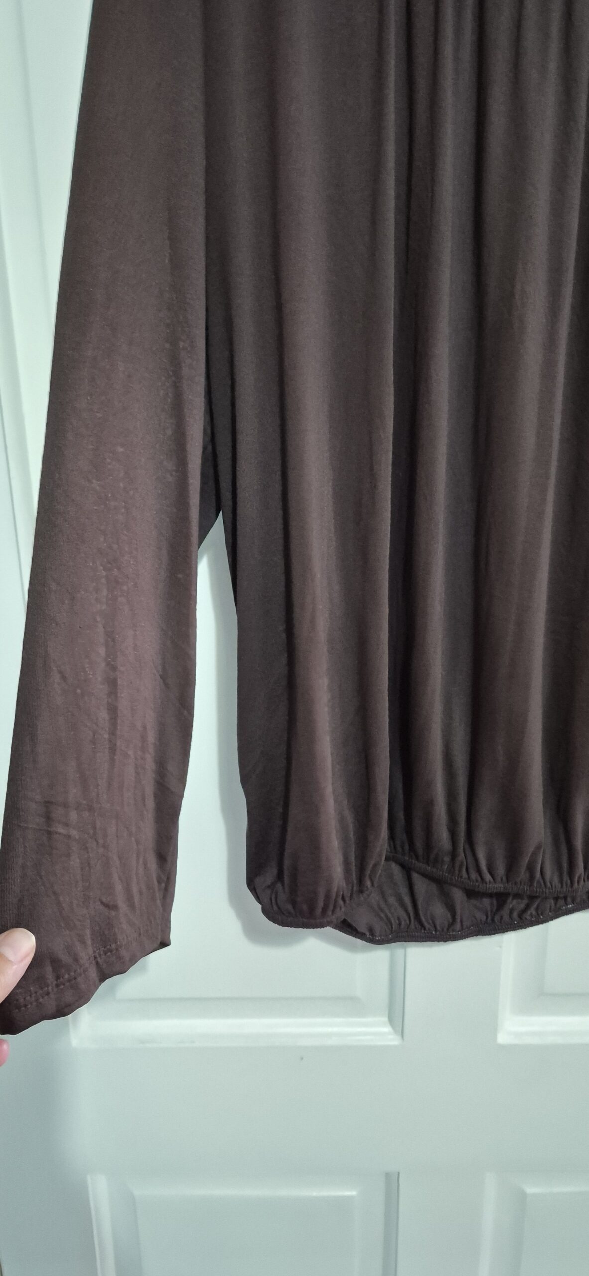 New Ladies Brown Long Sleeved One size fits sizes 16 18 20 22 Plus Size - Image 4