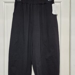 Ladies Black Barrel Leg Trousers One Size fits sizes 18- 22