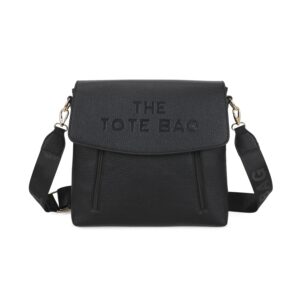 Black Tote Crossbody bag