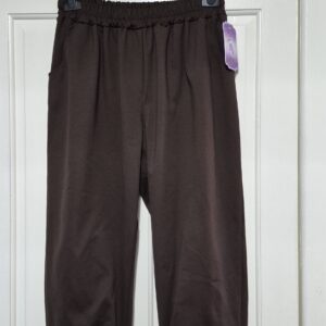 Chocolate Brown Pocket Boyfriend Trousers One Size fits sizes 18 20 22